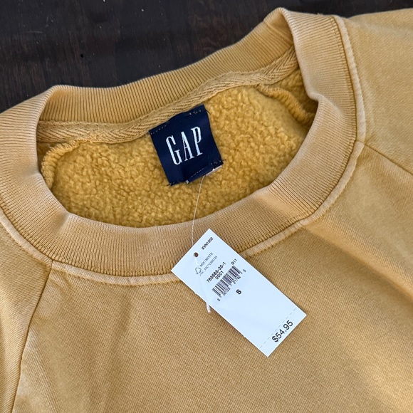 GAP Golden Yellow Sweatshirt and Joggers Set Small New - Picture 2 of 5
